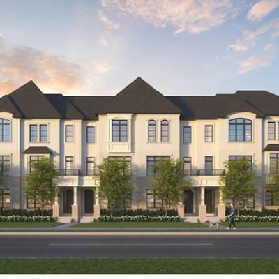 Archetto Woodbridge Towns Pre-construction Townhouses for Sale in Vaughan